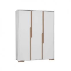 Pinio Armoires Enfant Armoire 3 Portes Blanc Naturel