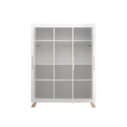 Bopita Armoires Enfant Armoire 3 Portes Blanc Naturel -Armoires enfant Soldes armoire 3 portes blanc naturel 6