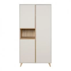Quax Armoires Enfant Armoire 3 Portes Gris