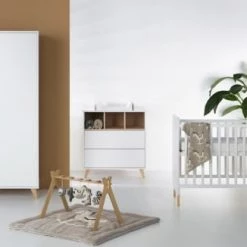 Quax Armoires Enfant Armoire 3 Portes Gris -Armoires enfant Soldes armoire 3 portes gris 3