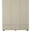 Quax Armoires Enfant Armoire 3 Portes Gris -Armoires enfant Soldes armoire 3 portes gris 4