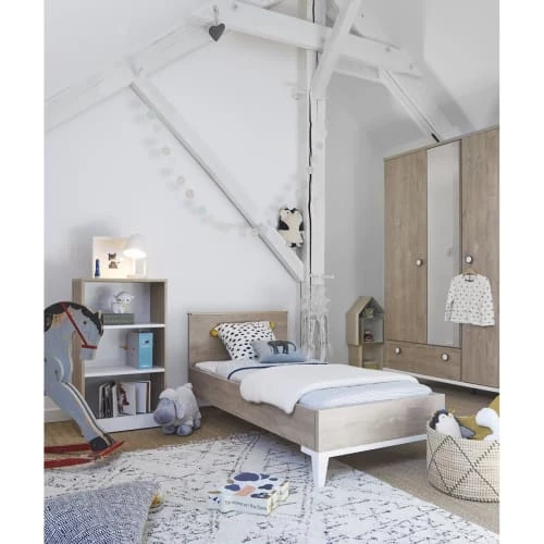 Galipette Armoires Enfant Armoire 3 Portes Naturel 6 Galipette Armoires Enfant Armoire 3 Portes Naturel – Image 4