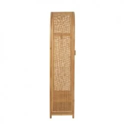 Calicosy Armoires Enfant Armoire Avec 2 Portes En Rotin Naturel -Armoires enfant Soldes armoire avec 2 portes en rotin naturel 3