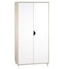 BabyPrice Armoires Enfant Armoire Bébé 2 Portes 175x86x56cm En Bois Beige -Armoires enfant Soldes armoire bebe 2 portes 175x86x56cm en bois beige