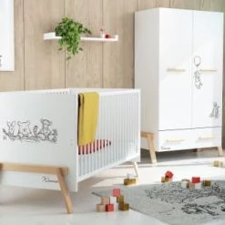 AT4 Armoires Enfant Armoire Blanc Et Hêtre 7 AT4 Armoires Enfant Armoire Blanc Et Hêtre -Armoires enfant Soldes armoire blanc et hetre 5