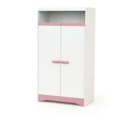 AT4 Armoires Enfant Armoire Blanc Et Rose 11 AT4 Armoires Enfant Armoire Blanc Et Rose -Armoires enfant Soldes armoire blanc et rose 3
