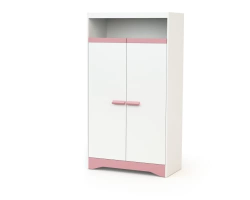 AT4 Armoires Enfant Armoire Blanc Et Rose 3 AT4 Armoires Enfant Armoire Blanc Et Rose