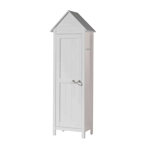 Terre De Nuit Armoires Enfant Armoire Cabane 1 Porte En Bois Blanc 192cm 3 Terre De Nuit Armoires Enfant Armoire Cabane 1 Porte En Bois Blanc 192cm