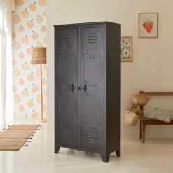 Tikamoon Armoires Enfant Armoire Enfant En Métal -Armoires enfant Soldes armoire enfant en metal 3