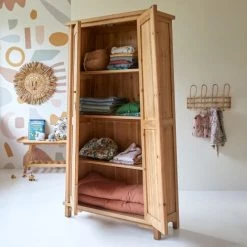 Tikamoon Armoires Enfant Armoire Enfant En Pin Massif Recyclé -Armoires enfant Soldes armoire enfant en pin massif recycle 1