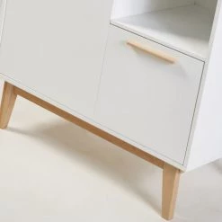 Maisons Du Monde Armoires Armoire Style Scandinave 1 Porte 1 Tiroir Blanc -Armoires enfant Soldes armoire style scandinave 1 porte 1 tiroir blanc 1000 14 14 193083 6