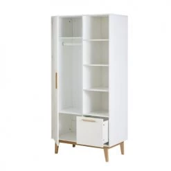 Maisons Du Monde Armoires Armoire Style Scandinave 1 Porte 1 Tiroir Blanc -Armoires enfant Soldes armoire style scandinave 1 porte 1 tiroir blanc 1000 14 14 193083 7
