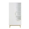 Maisons Du Monde Armoires Armoire Style Scandinave 1 Porte 1 Tiroir Blanc -Armoires enfant Soldes armoire style scandinave 1 porte 1 tiroir blanc 1000 14 14 193083 9