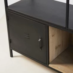 Maisons Du Monde Bibliothèques Et étagères Enfant Bibliothèque 1 Porte En Sapin Et Métal Noir 11 Maisons Du Monde Bibliothèques Et étagères Enfant Bibliothèque 1 Porte En Sapin Et Métal Noir -Armoires enfant Soldes bibliotheque 1 porte en sapin et metal noir 1000 0 1 193562 4