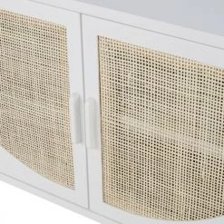 Maisons Du Monde Bibliothèques Et étagères Enfant Bibliothèque 2 Portes Blanche Et Beige -Armoires enfant Soldes bibliotheque 2 portes blanche et beige 1000 14 19 226216 3