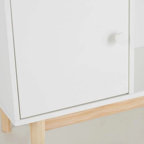 Maisons Du Monde Rangements Ados Bibliothèque 2 Tiroirs 2 Portes Blanche à Motifs 7 Maisons Du Monde Rangements Ados Bibliothèque 2 Tiroirs 2 Portes Blanche à Motifs – Image 5