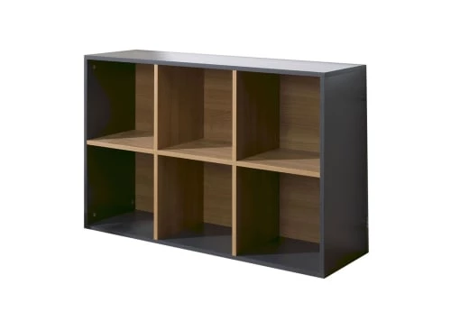 Nateo Concept Bibliothèques Et étagères Enfant Bibliothèque 6 Cases Ardoise 3 Nateo Concept Bibliothèques Et étagères Enfant Bibliothèque 6 Cases Ardoise