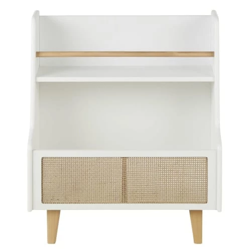 Maisons Du Monde Bibliothèques Et étagères Enfant Bibliothèque Basse Blanche Et Cannage En Rotin Beige 3 Maisons Du Monde Bibliothèques Et étagères Enfant Bibliothèque Basse Blanche Et Cannage En Rotin Beige