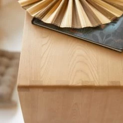 Tikamoon Bibliothèques Et étagères Enfant Bibliothèque Basse Enfant En Orme Massif Et Cannage -Armoires enfant Soldes bibliotheque basse enfant en orme massif et cannage 2