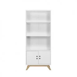 Bopita Bibliothèques Et étagères Enfant Bibliothèque Blanc Naturel