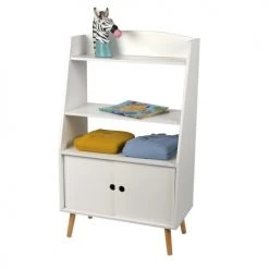 Fornord Bibliothèques Et étagères Enfant Bibliothèque Enfant 3 étagères 2 Portes 8 Fornord Bibliothèques Et étagères Enfant Bibliothèque Enfant 3 étagères 2 Portes -Armoires enfant Soldes bibliotheque enfant 3 etageres 2 portes 1