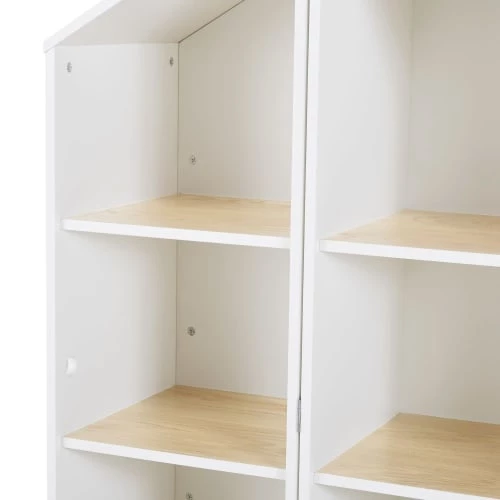 Maisons Du Monde Bibliothèques Et étagères Enfant Bibliothèque Enfant à Roulettes Blanche 7 Maisons Du Monde Bibliothèques Et étagères Enfant Bibliothèque Enfant à Roulettes Blanche – Image 5