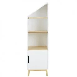 Maisons Du Monde Bibliothèques Et étagères Enfant Bibliothèque Enfant Maison Modulable Côté Droit 1 Porte Blanche