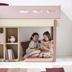 Flexa Bibliothèques Et étagères Enfant Bibliothèque étroite Naturelle -Armoires enfant Soldes bibliotheque etroite naturelle 1