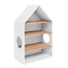 Bellamy Bibliothèques Et étagères Enfant Bibliothèque Tête De Lit Maison Blanc Naturel 1 Bellamy Bibliothèques Et étagères Enfant Bibliothèque Tête De Lit Maison Blanc Naturel -Armoires enfant Soldes bibliotheque tete de lit maison blanc naturel