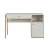 Gami Bureaux Enfant Bureau 1 Porte 1 Tiroir Châtaignier Blanchi -Armoires enfant Soldes bureau 1 porte 1 tiroir chataignier blanchi