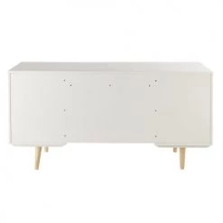 Maisons Du Monde Bureaux Enfant Bureau 1 Porte 4 Tiroirs Blanc, Gris Et Rose -Armoires enfant Soldes bureau 1 porte 4 tiroirs blanc gris et rose 1000 12 5 206358 4