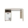 Terre De Nuit Bureaux Enfant Bureau 1 Porte En Bois Imitation Chêne Clair Et Blanc -Armoires enfant Soldes bureau 1 porte en bois imitation chene clair et blanc