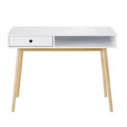 Maisons Du Monde Bureaux Enfant Bureau 1 Tiroir Blanc