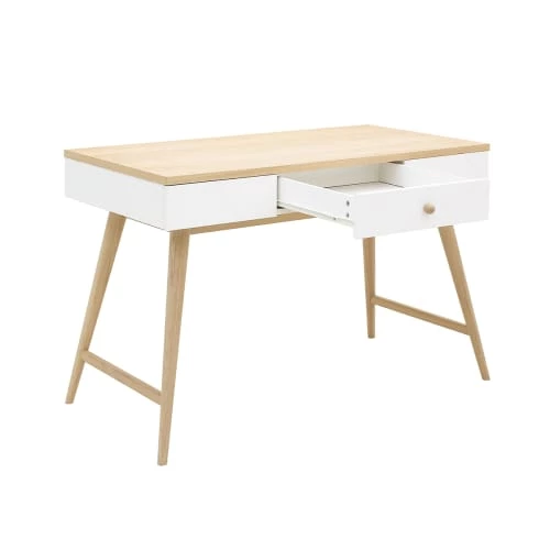 Bopita Bureaux Enfant Bureau 1 Tiroir Blanc Chêne 6 Bopita Bureaux Enfant Bureau 1 Tiroir Blanc Chêne – Image 4