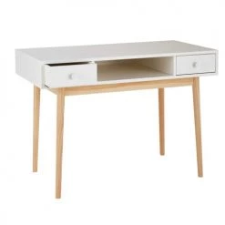 Maisons Du Monde Bureaux Enfant Bureau 2 Tiroirs Blanc -Armoires enfant Soldes bureau 2 tiroirs blanc 1000 6 32 170346 6