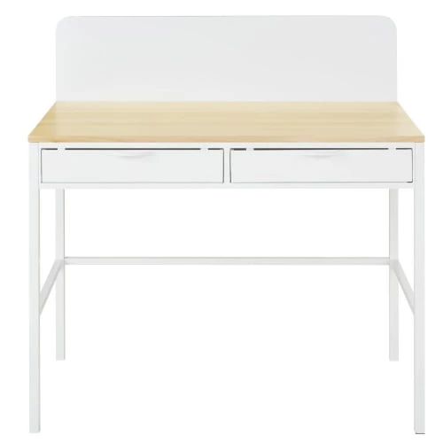 Maisons Du Monde Bureaux Enfant Bureau 2 Tiroirs Blanc Et Beige 3 Maisons Du Monde Bureaux Enfant Bureau 2 Tiroirs Blanc Et Beige