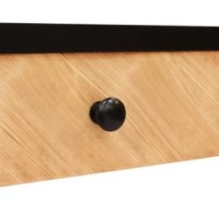 Bopita Bureaux Enfant Bureau 2 Tiroirs Noir Naturel Naturel -Armoires enfant Soldes bureau 2 tiroirs noir naturel naturel 4