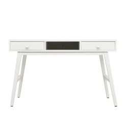 Bopita Bureaux Enfant Bureau 3 Niches 2 Tiroirs Blanc -Armoires enfant Soldes bureau 3 niches 2 tiroirs blanc 3