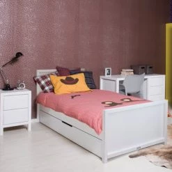 Bopita Bureaux Enfant Bureau 3 Tiroirs Blanc -Armoires enfant Soldes bureau 3 tiroirs blanc 12