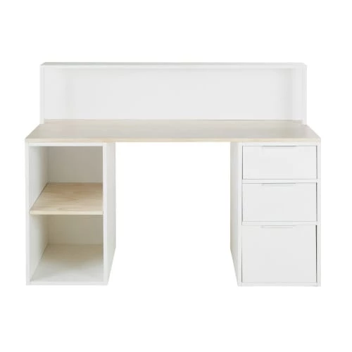 Maisons Du Monde Bureaux Enfant Bureau 3 Tiroirs Et 2 Niches Blanc Et Beige 3 Maisons Du Monde Bureaux Enfant Bureau 3 Tiroirs Et 2 Niches Blanc Et Beige