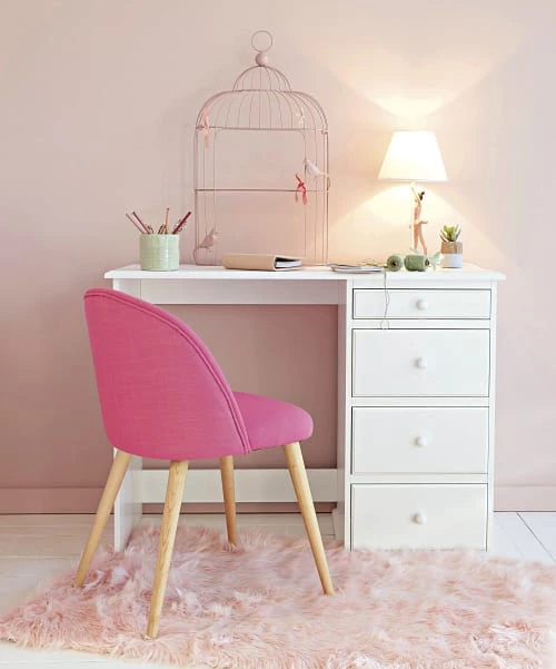 Maisons Du Monde Bureaux Et Meubles Secrétaires Bureau 4 Tiroirs Blanc 5 Maisons Du Monde Bureaux Et Meubles Secrétaires Bureau 4 Tiroirs Blanc – Image 3