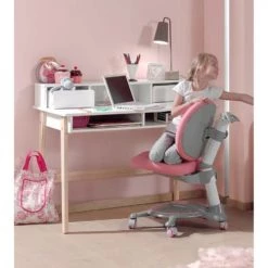 Vipack Bureaux Enfant Bureau Blanc -Armoires enfant Soldes bureau blanc 3