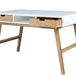 Bopita Bureaux Enfant Bureau Blanc/naturel Excl. 3x Tiroir 358153xx En MDF Et Hêtre -Armoires enfant Soldes bureau blanc naturel excl 3x tiroir 358153xx en mdf et hetre 2