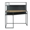 Maisons Du Monde Bureaux Enfant Bureau D'angle En Métal Gris Anthracite Avec étagères -Armoires enfant Soldes bureau d angle en metal gris anthracite avec etageres 1000 4 35 215326 1
