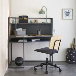 Maisons Du Monde Bureaux Enfant Bureau D'angle En Métal Gris Anthracite Avec étagères 11 Maisons Du Monde Bureaux Enfant Bureau D'angle En Métal Gris Anthracite Avec étagères -Armoires enfant Soldes bureau d angle en metal gris anthracite avec etageres 1000 4 35 215326 5