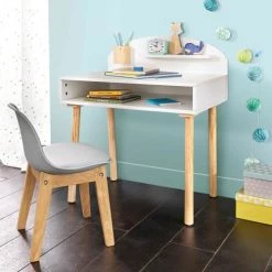 Maisons Du Monde Bureaux Enfant Bureau Enfant Blanc -Armoires enfant Soldes bureau enfant blanc 1000 11 2 159369 4