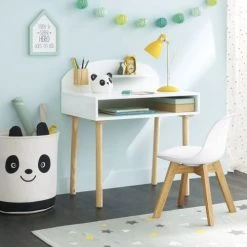 Maisons Du Monde Bureaux Enfant Bureau Enfant Blanc -Armoires enfant Soldes bureau enfant blanc 1000 11 2 159369 5