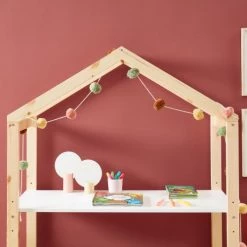 Baita Bureaux Enfant Bureau Enfant Cabane Blanc évolutif -Armoires enfant Soldes bureau enfant cabane blanc evolutif 3