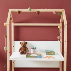 Baita Bureaux Enfant Bureau Enfant Cabane Blanc évolutif 11 Baita Bureaux Enfant Bureau Enfant Cabane Blanc évolutif -Armoires enfant Soldes bureau enfant cabane blanc evolutif 9