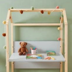 Baita Bureaux Enfant Bureau Enfant Cabane Gris évolutif -Armoires enfant Soldes bureau enfant cabane gris evolutif 3